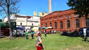 touristisches Ziel Brikettfabrik Louise Domsdorf Museum Dampftag Fest